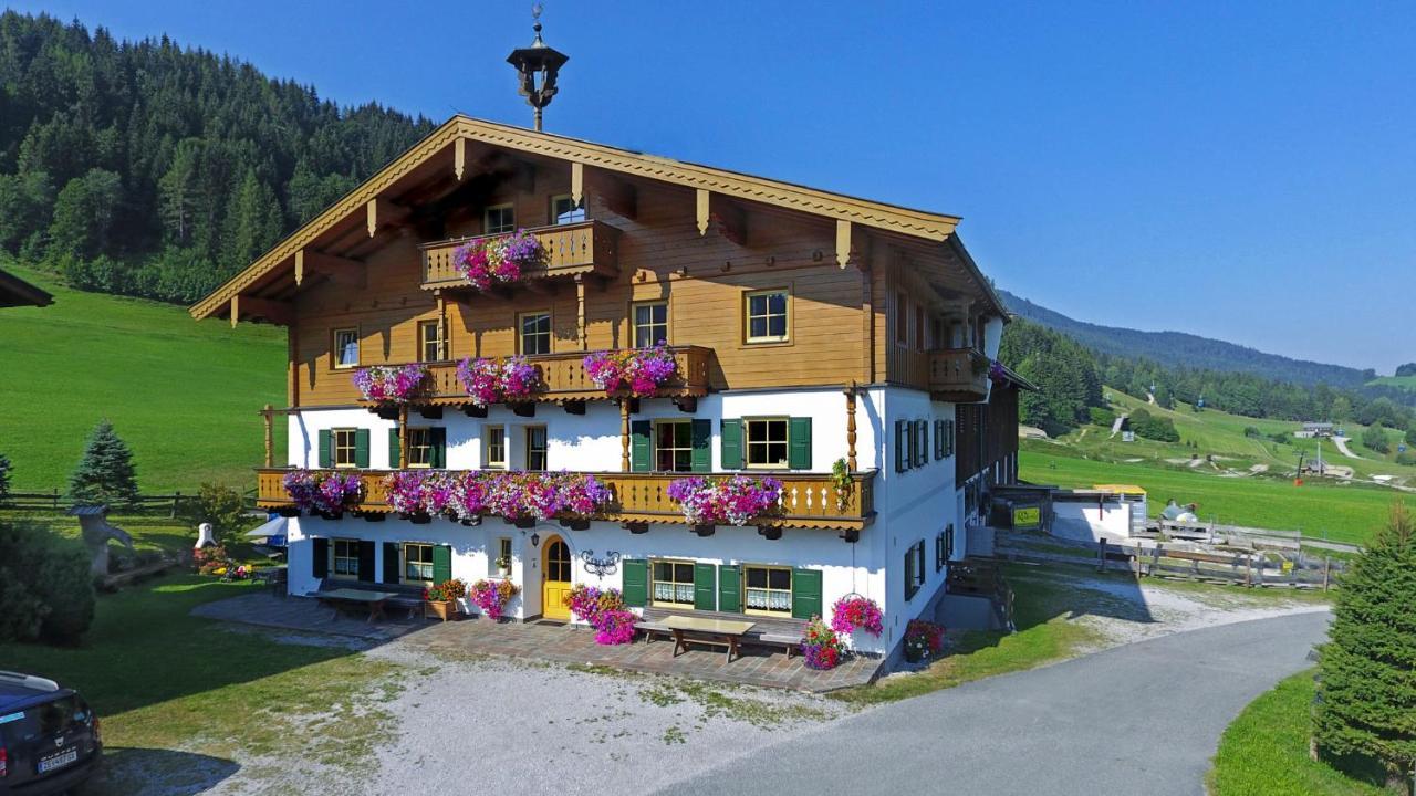 Hotel Riederhof Leogang Esterno foto