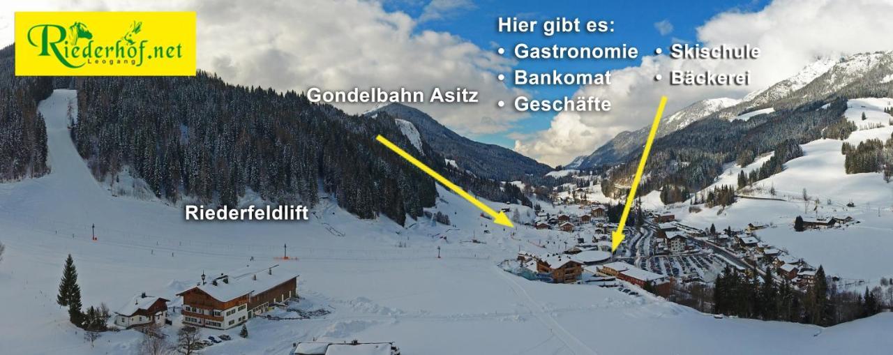 Hotel Riederhof Leogang Esterno foto